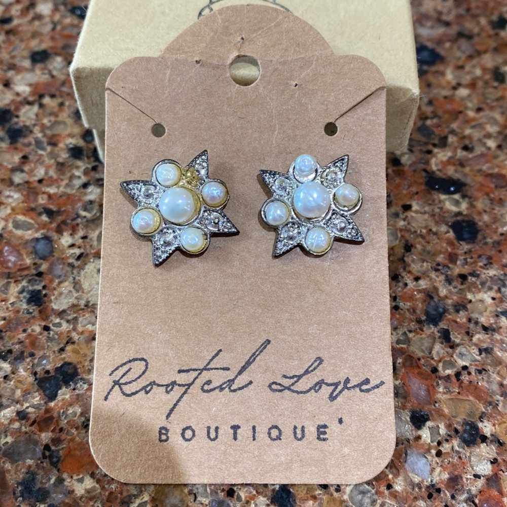 Pearlesque earrings